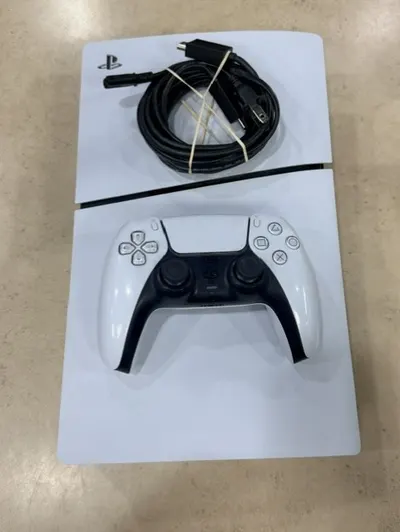 Sony PlayStation 5 Slim Digital Edition Console 825GB Controller & Cables - Image 3