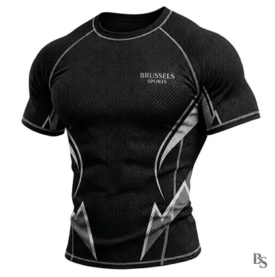 Premium Custom Rash Guard – Men’s Compression Sportswear for MMA, BJJ, Gym & Fitness - Image 2