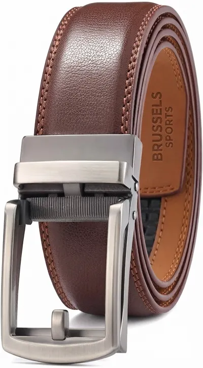 Premium Genuine Leather Belts for Men – Custom Wholesale Leather Belts with Metal Buckle - Image 3