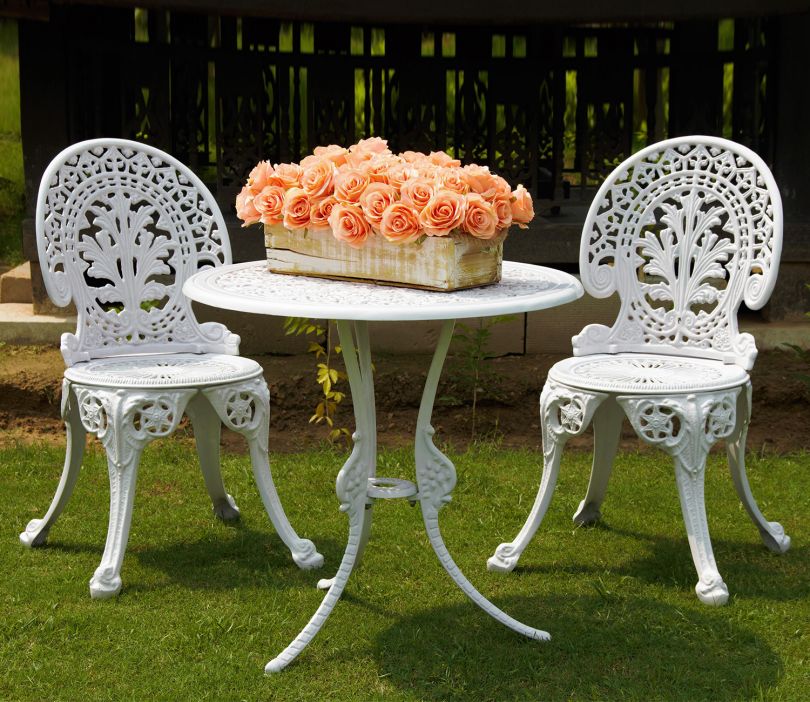 Designer Aluminum Stool