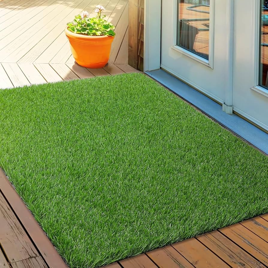 Artificial Grass Mat In The Room Vietnam