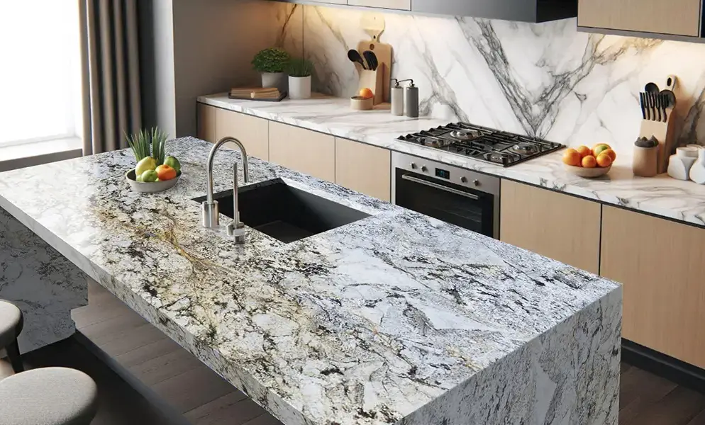 Granite slabs