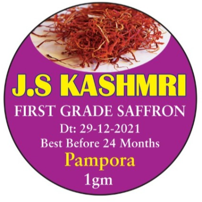J.SKASHMIRI FRIST GRADE SAFFRON