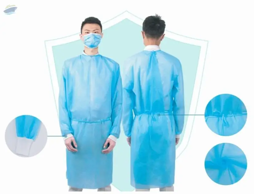 Disposable Isolation Gown by  Synerteams Trading Co., Ltd. 