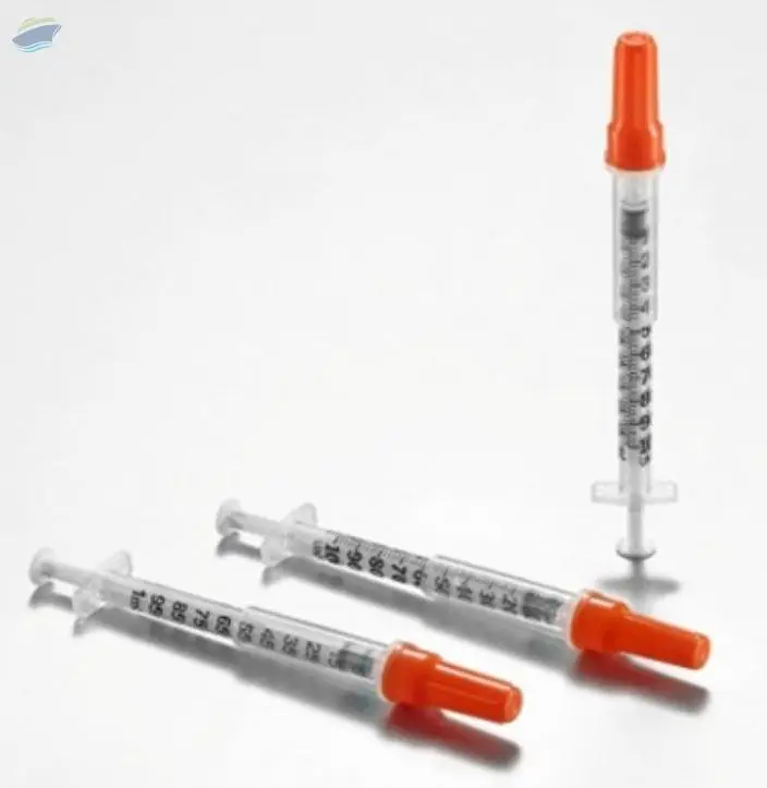Safety Slide Insulin Syringe