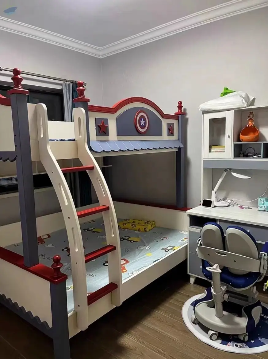 Legends Bunk Bed For Kids Wood Double-Deck Bed