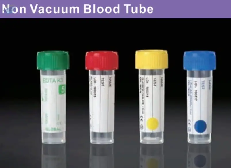 Non Vacuum Blood Tube