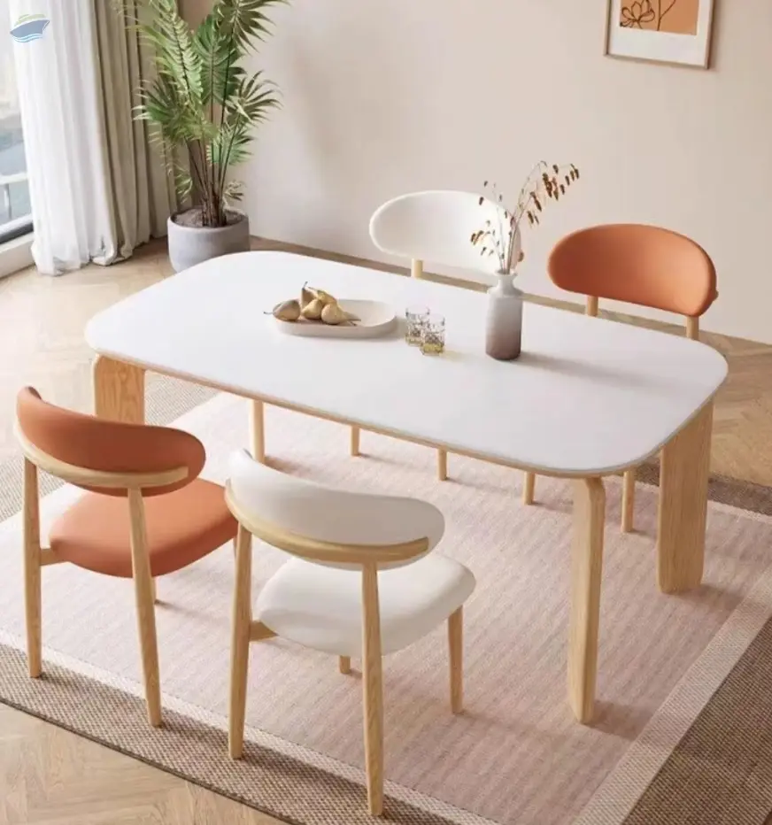 Solid Wood Dining-table Desk Stool Dinning Table by  Synerteams Trading Co., Ltd. 