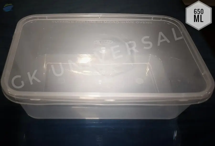 650 Ml Round PP Disposable Food Containers