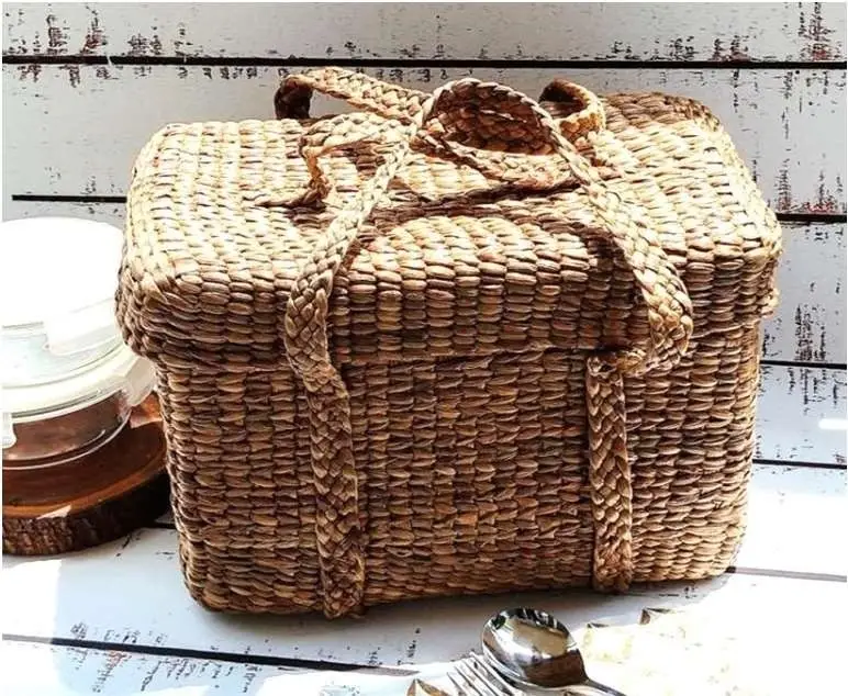 Storage Basket with Lid - Small / Medium / Larg