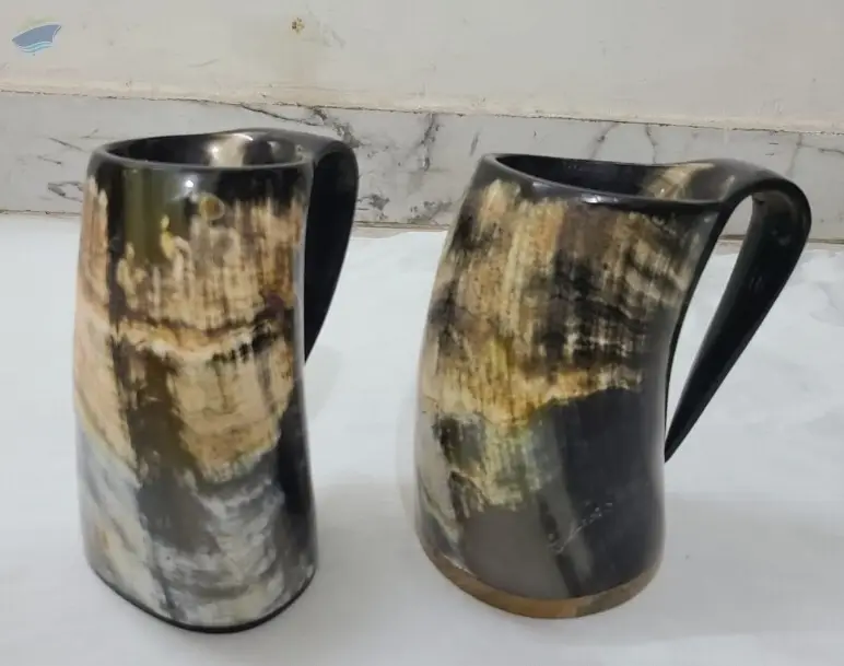 Horn Drinking Mugs by Al Haseeb Impex