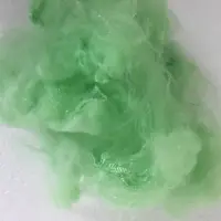 Recycled Polyester Staple Fibre ( Green )