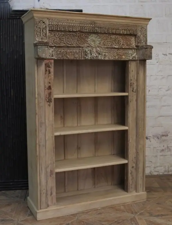 Antique Library Bookshelf