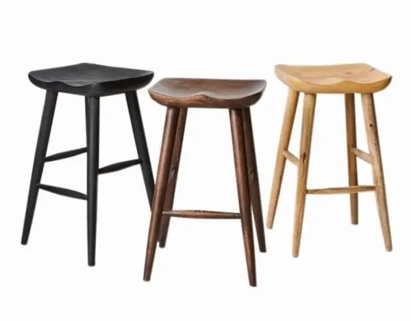 High Bar Wooden Stools