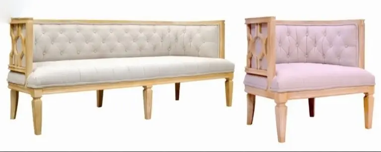 Solid Wooden Sofa by Reldor Lifestyles