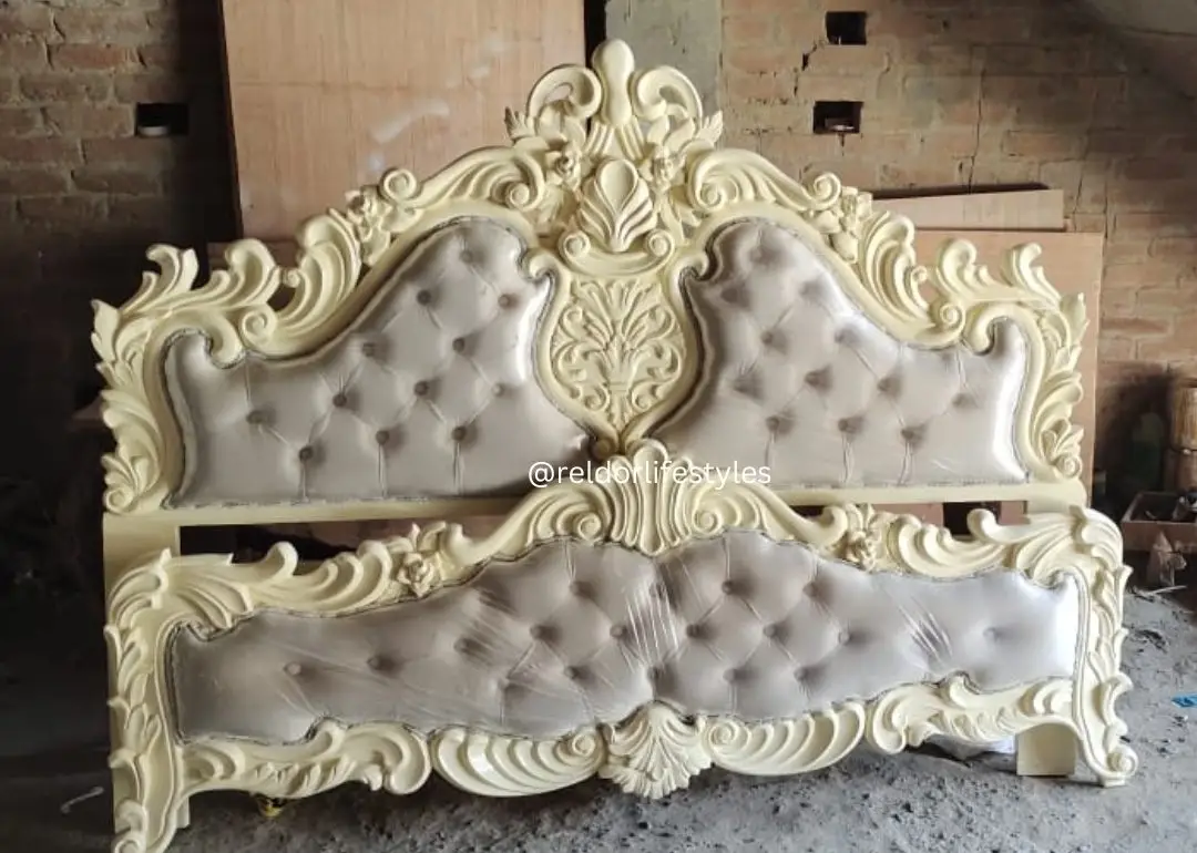 Majestic Carved Bed