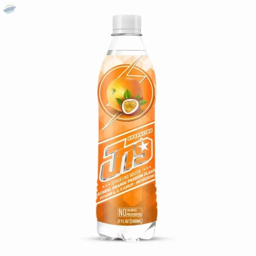 500ml J79 Natural Orange Sparkling Water by NAM VIET FOODS & BEVERAGE JSC