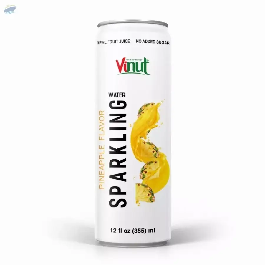 Vinut Pineapple Sparkling Water No Added Sugar