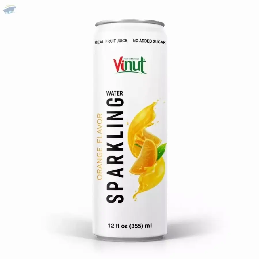 Vinut Orange Sparkling Water No Added Sugar