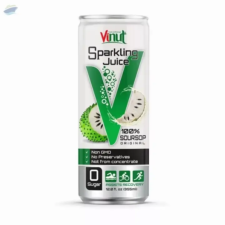 100% Sparkling Original Soursop Juice