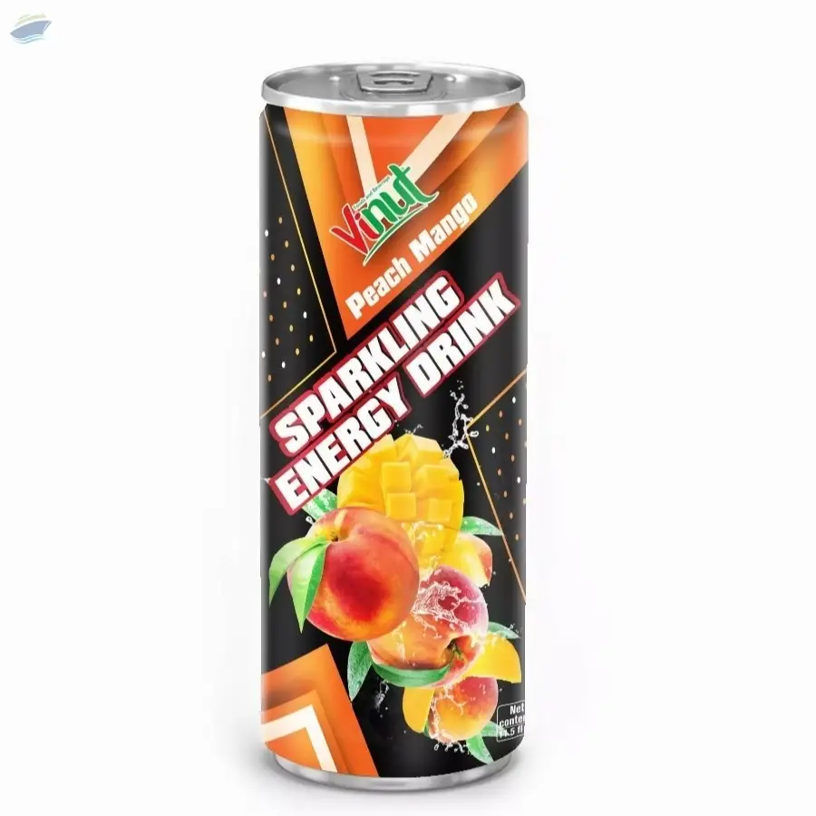 Sparkling Peach Mango Healthy Energy Drink