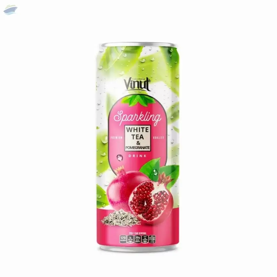 Premium White Tea & Pomegranate Sparkling Water
