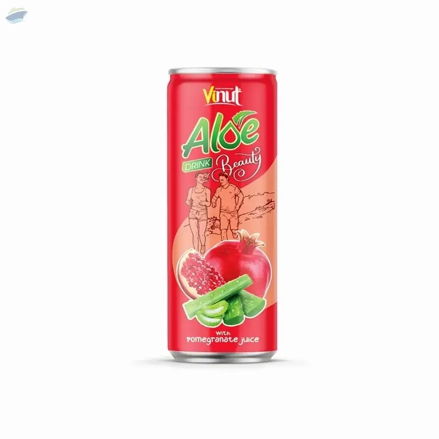 Beauty Aloe Vera Drink With Pomegranate Juice