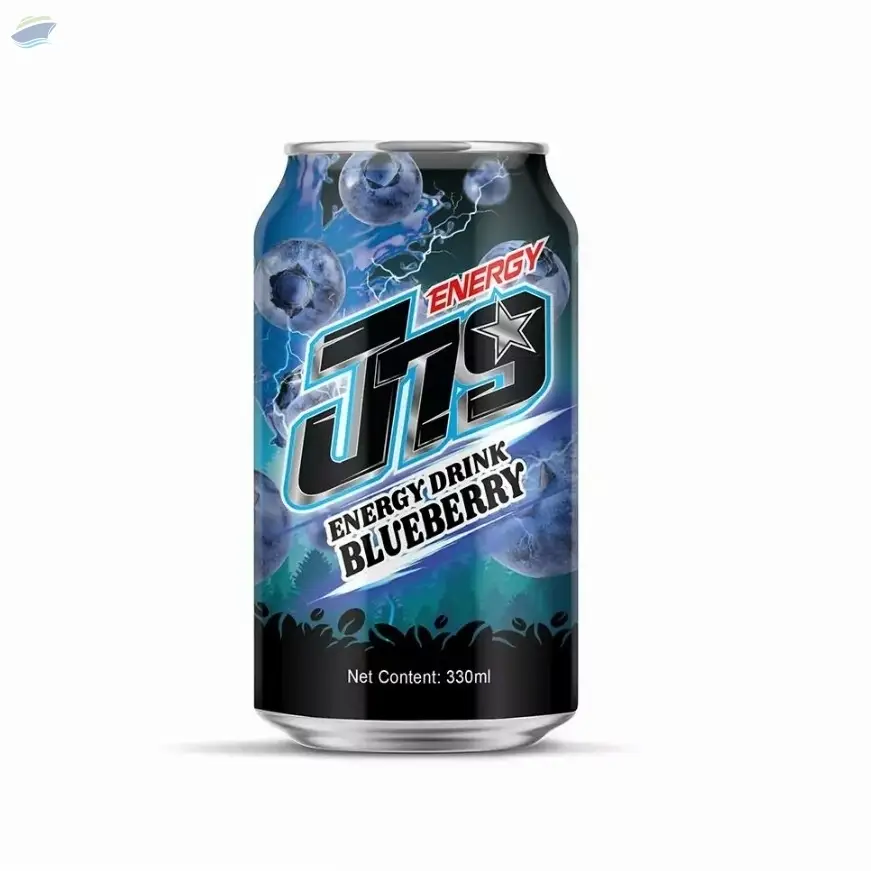 330ml J79 Blueberry Red Energy Drink