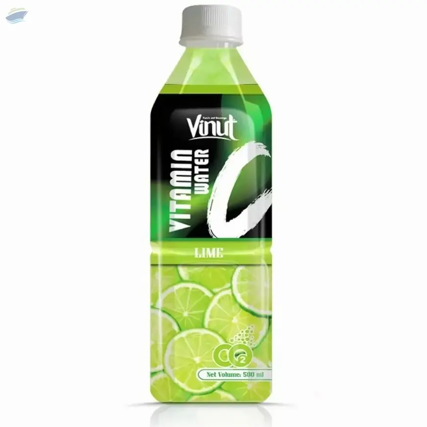 Lime Sparkling Water Enrich Vitamin C