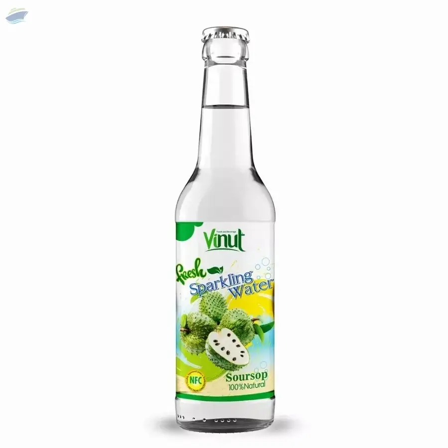Bottle Fresh Soursop Juice Sparkling Water