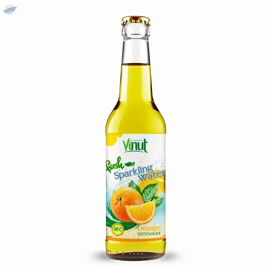 VINUT Bottle Fresh Orange Juice Sparkling Water
