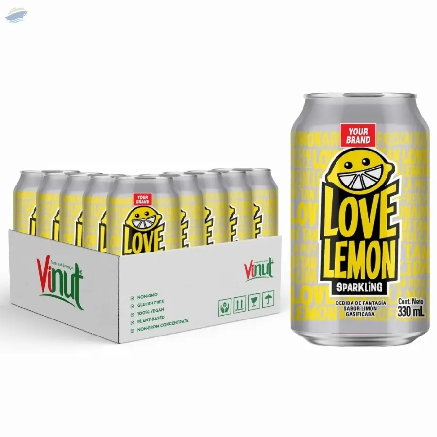330ml Lemonade Sparkling Water Juice
