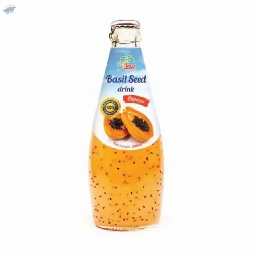 290ml Vinut Basil Seed Drink With Papaya Flavor