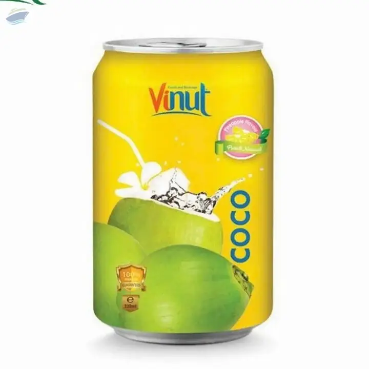 330ml VINUT Can Coconut water with Pineapple
