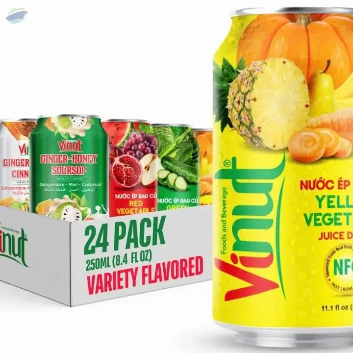 Yellow Vegetable Juice Drink 330ml VINUT