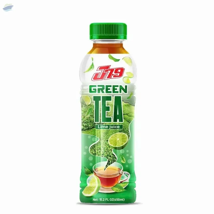 450ml J79 Bottle Green Tea With Lime Juice