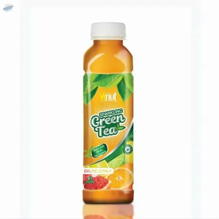 500ml Sparkling water Green tea with Citrus