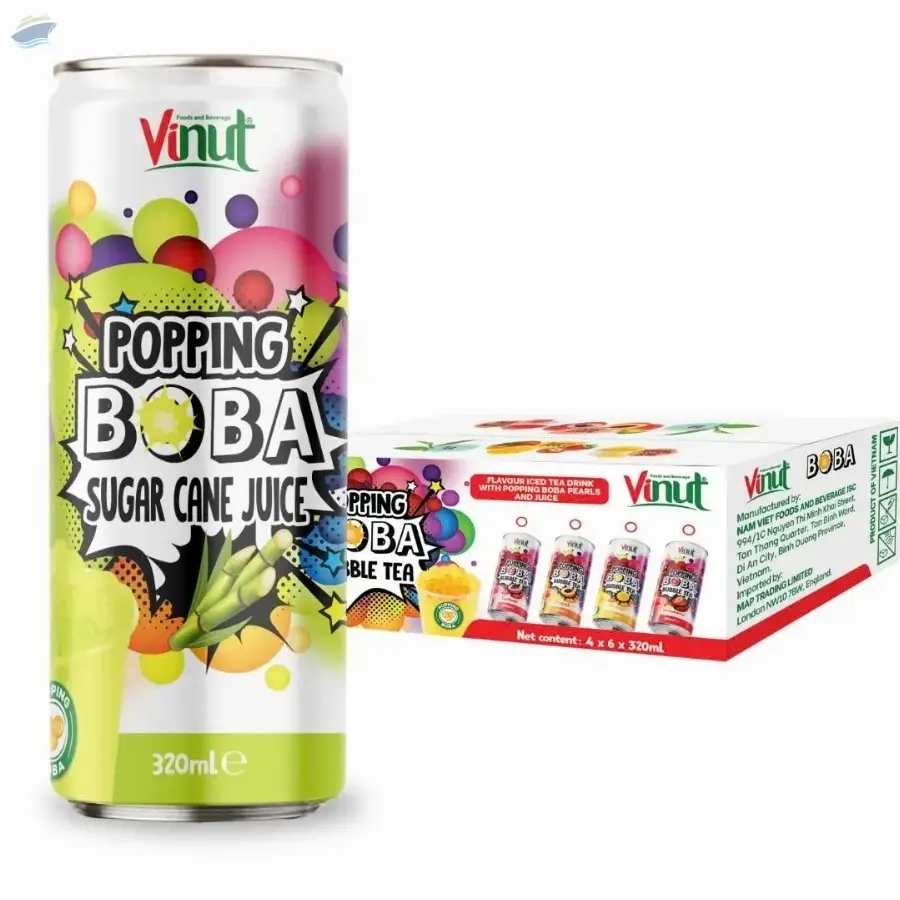 320ml Popping Boba Bubble Tea