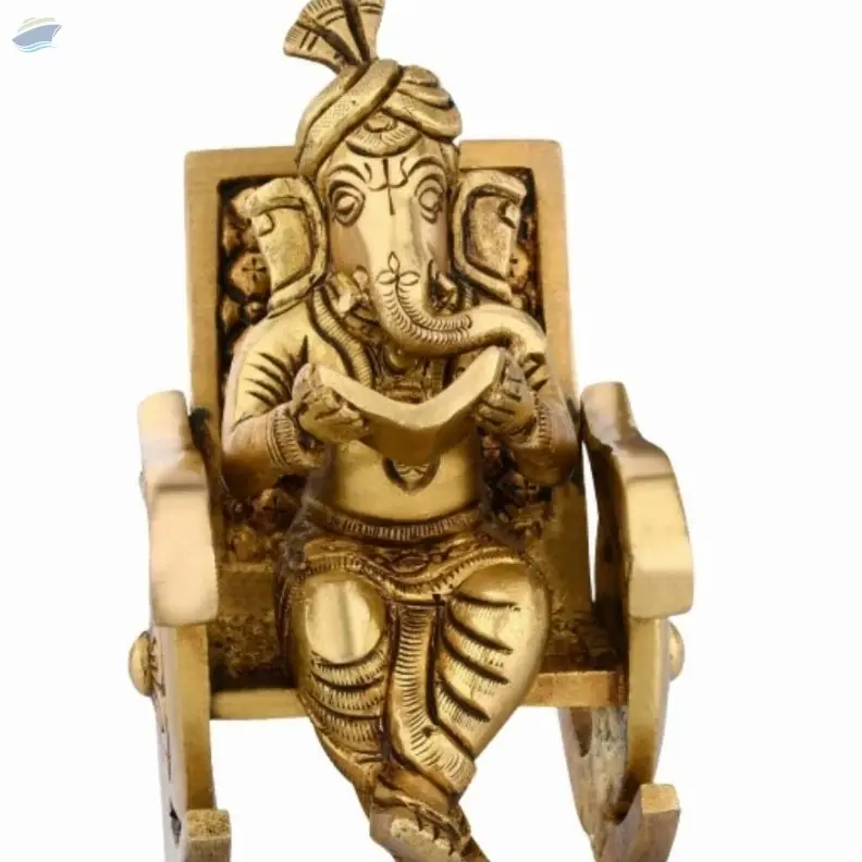 Ganesha Sitting On Chair