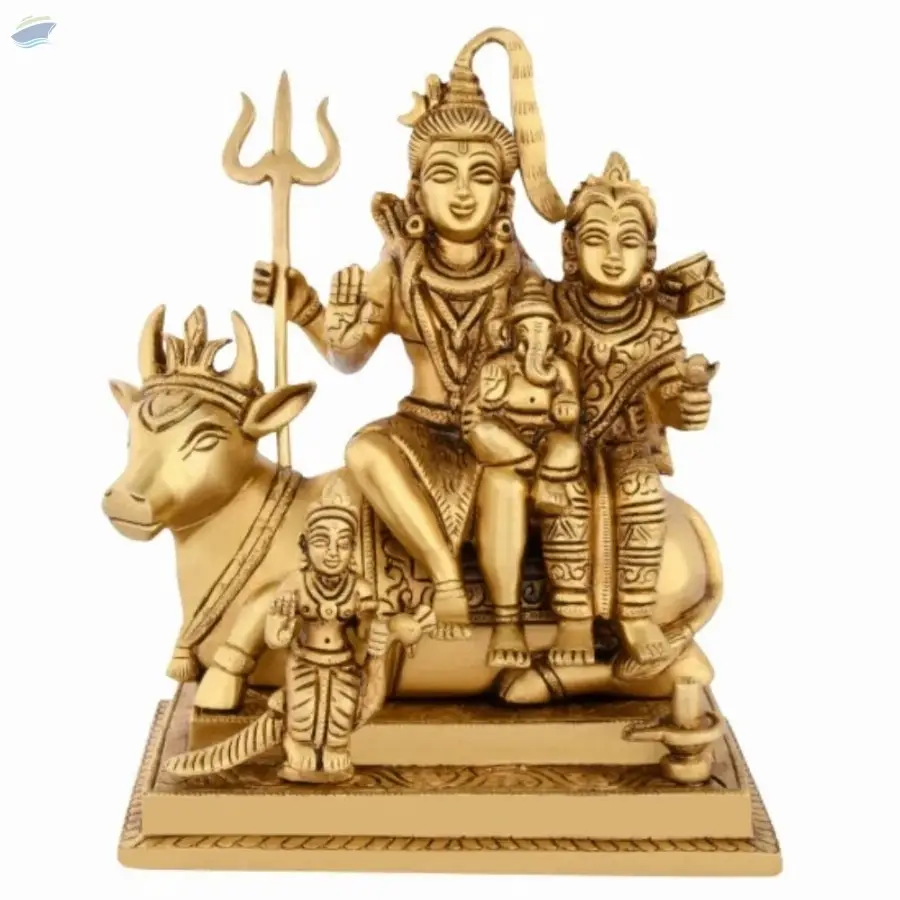 Brass Shiv Parivar Statue Collection