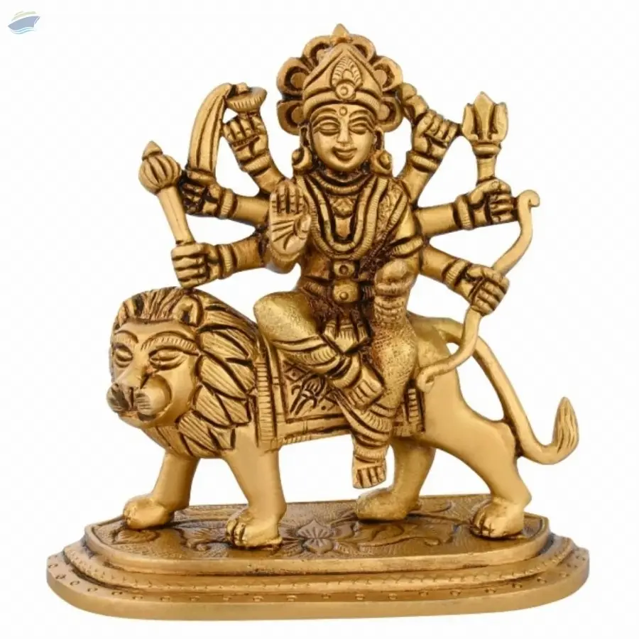 Durga Mata With Lion