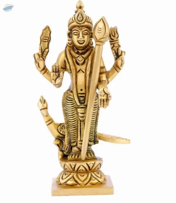 Lord Murugan Brass Statue