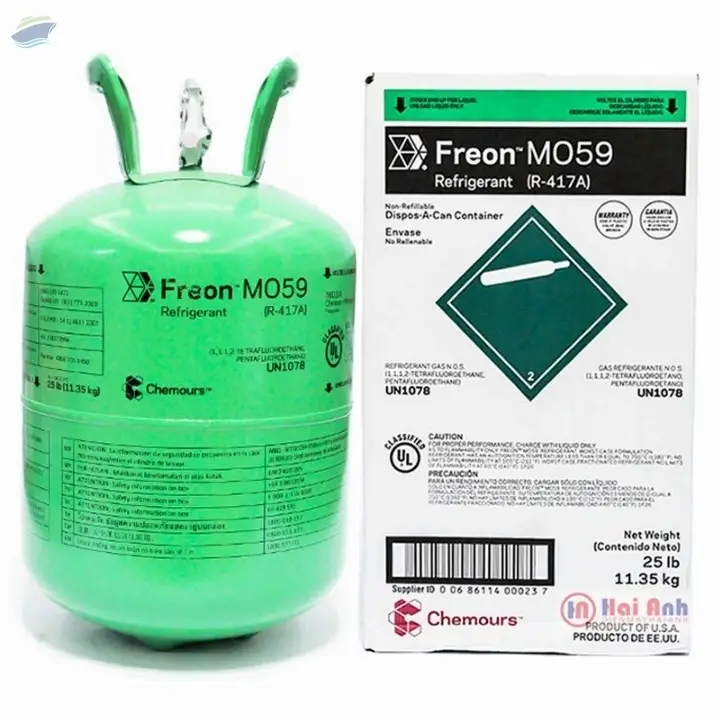 Freon M059 R-417A Refrigerant Gas  25lb 11.9 kg