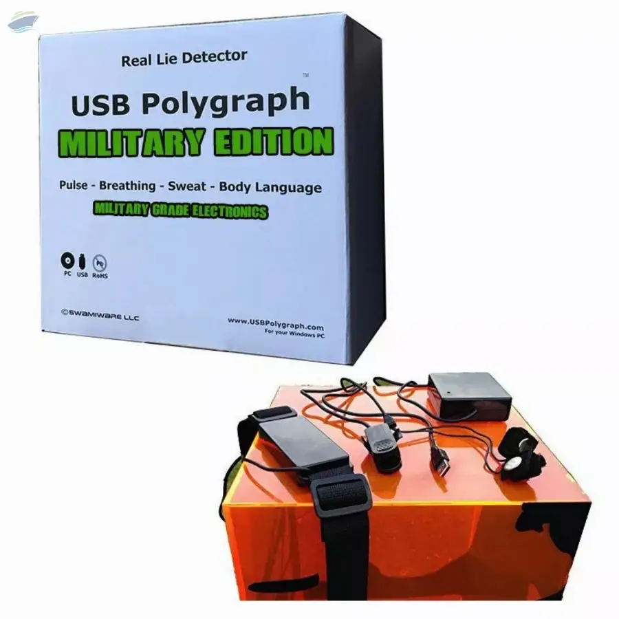 USB Polygraph Machine 3  Lie Detector Testing