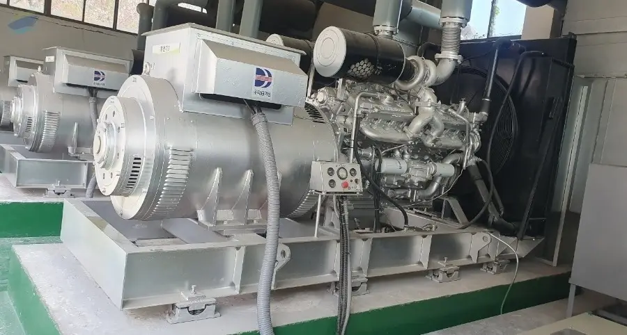 Used Detroit Diesel Generator Set