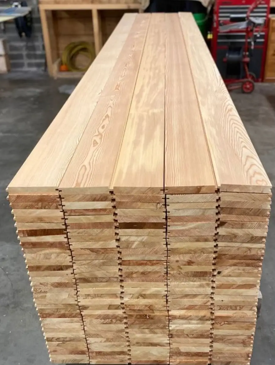 Siberian Larch Timber