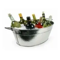 Hammered-SS Party Tubs