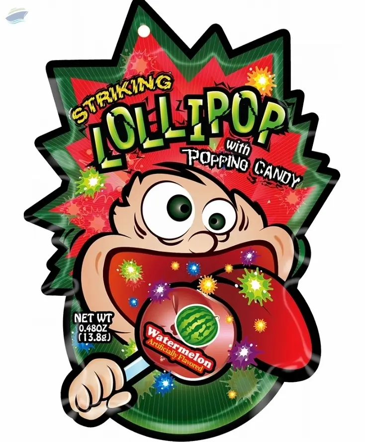 Striking Watermelon Flavor Lollipop  - 192 pcs