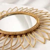 Rattan Mirror by 99 Gold Data Processing Trading Company Limited