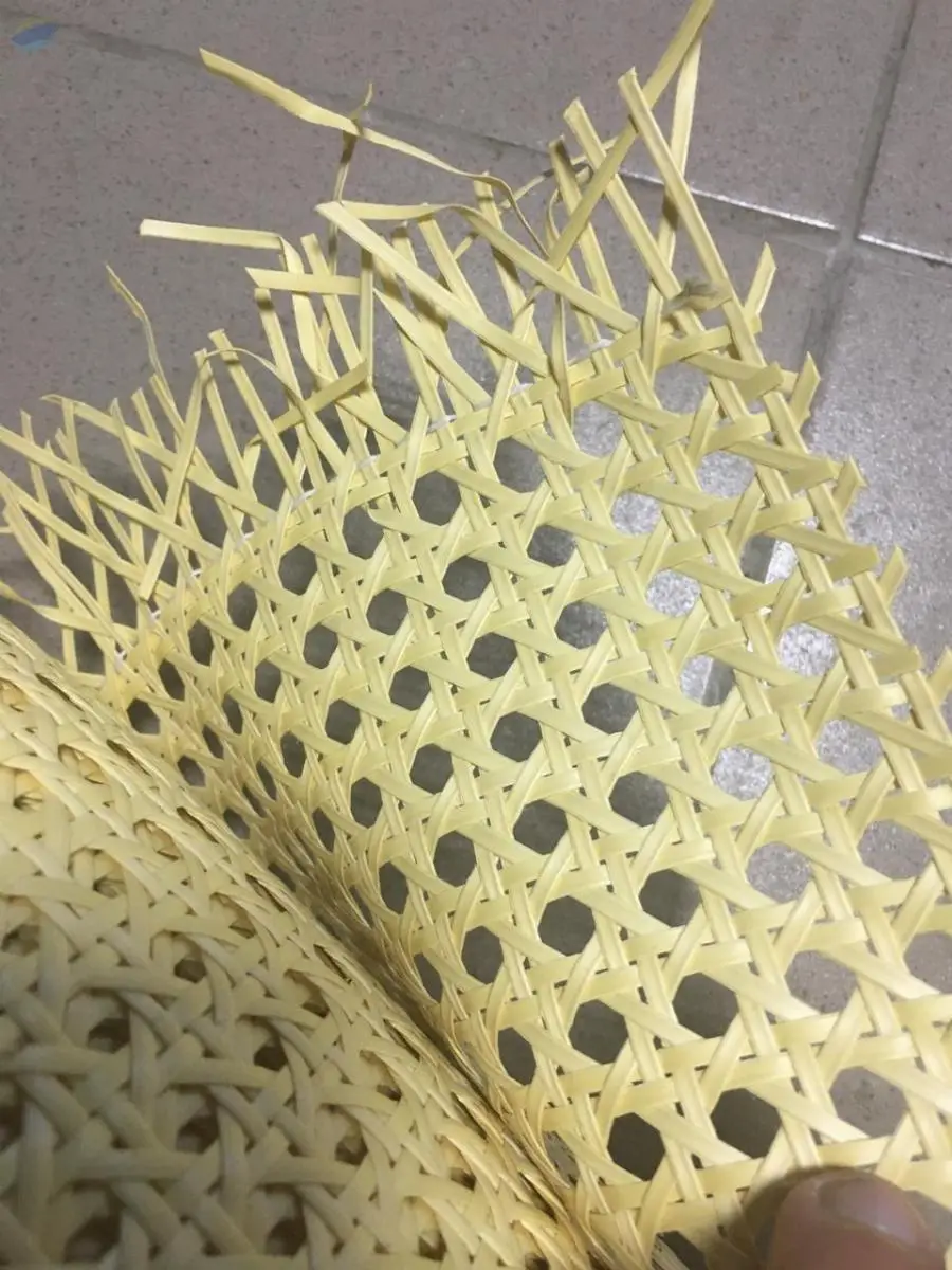 Plastic Rattan Webbing Material